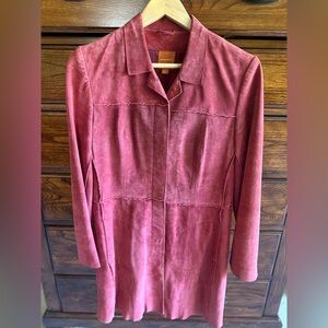 Anonymous by John Carlisle Red Leather Jacket – Size (M)